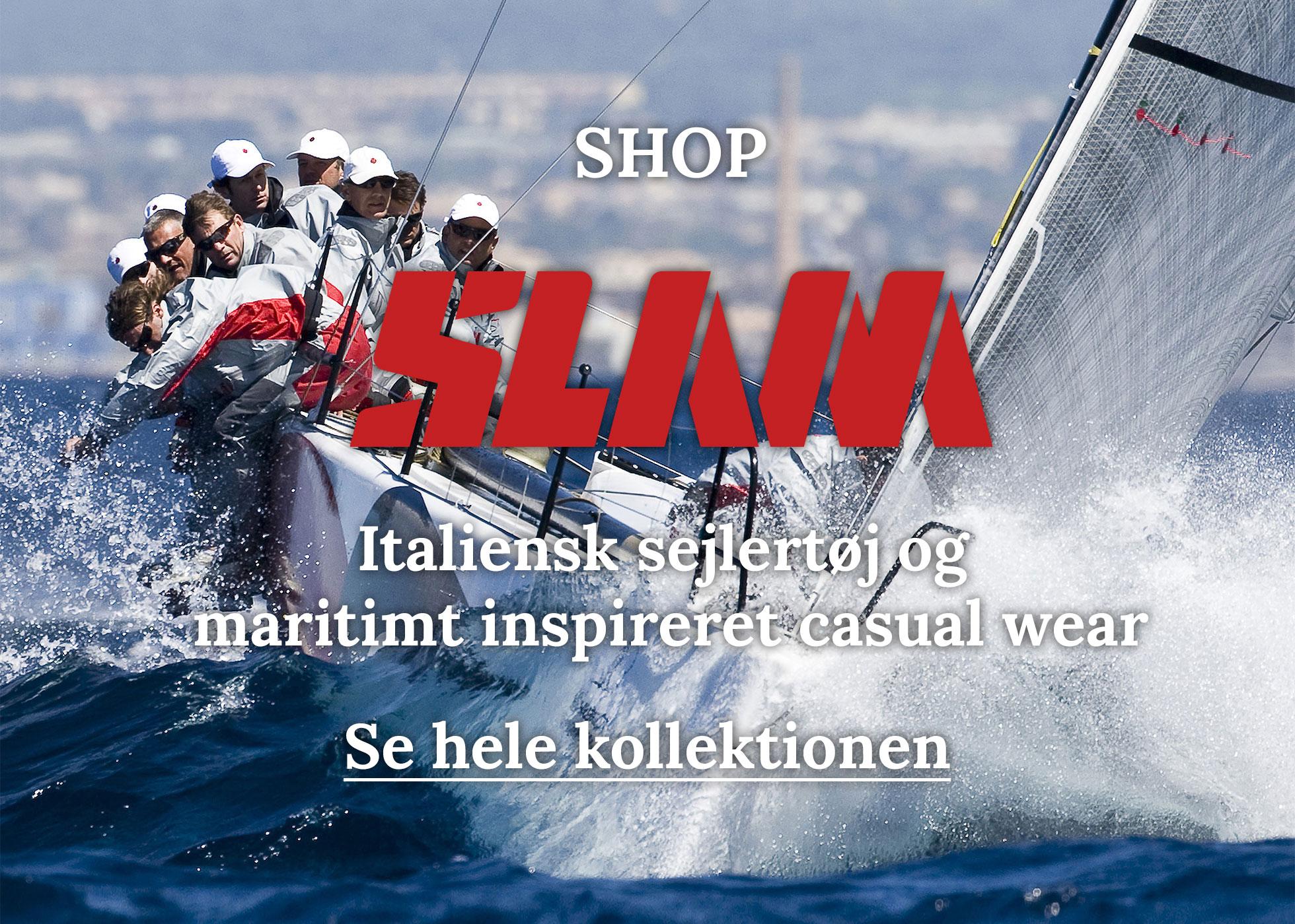 Shop SLAM - italiensk sejlertøj og maritimt inspireret casualwear